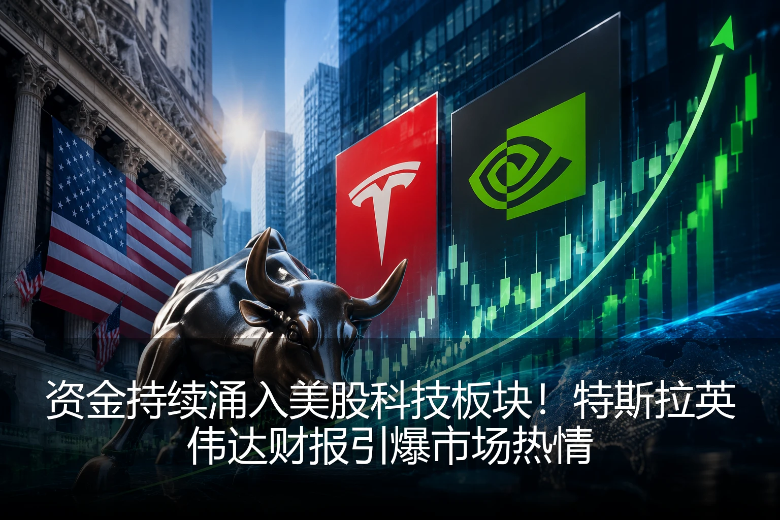 资金持续涌入美股科技板块！特斯拉英伟达财报引爆市场热情