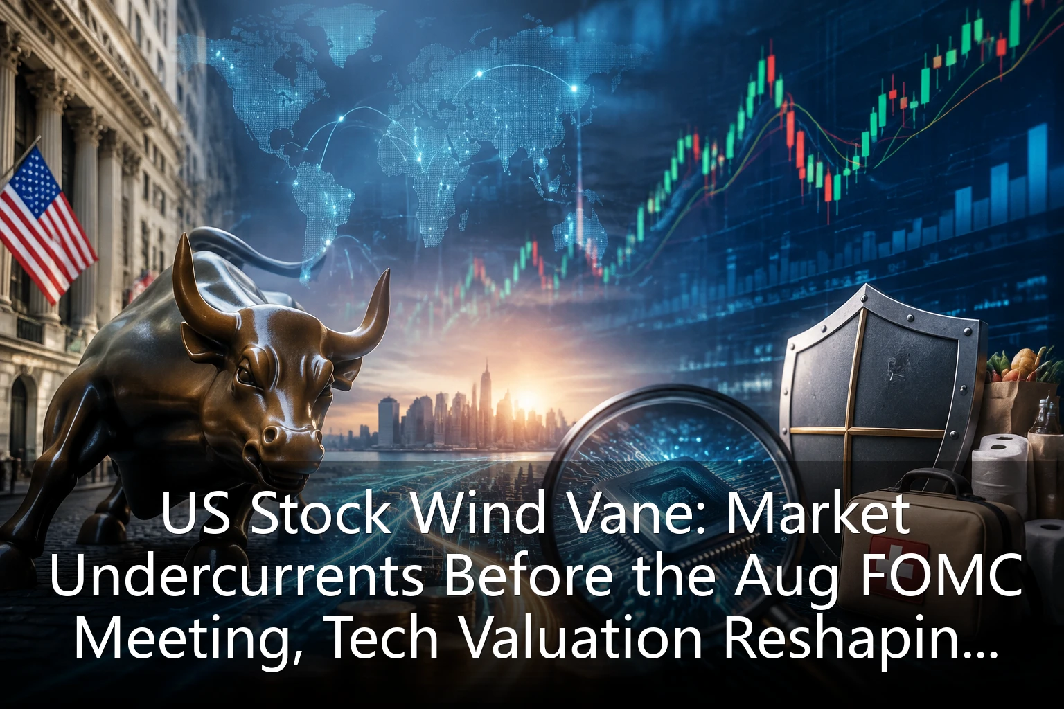 US Stock Wind Vane: Market Undercurrents Before the Aug FOMC Meeting, Tech Valuation Reshaping and Defensive Sector Resonance