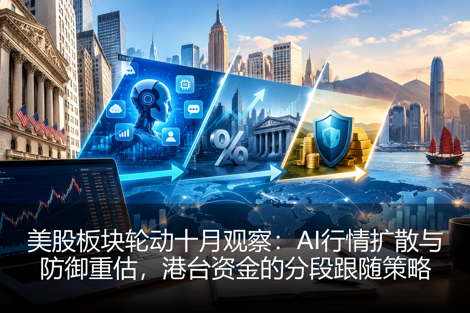 October Observation of US Stock Sector Rotation: AI Trend Expansion and Defensive Revaluation, Segmented Following Strategy by Hong Kong and Taiwan Capital